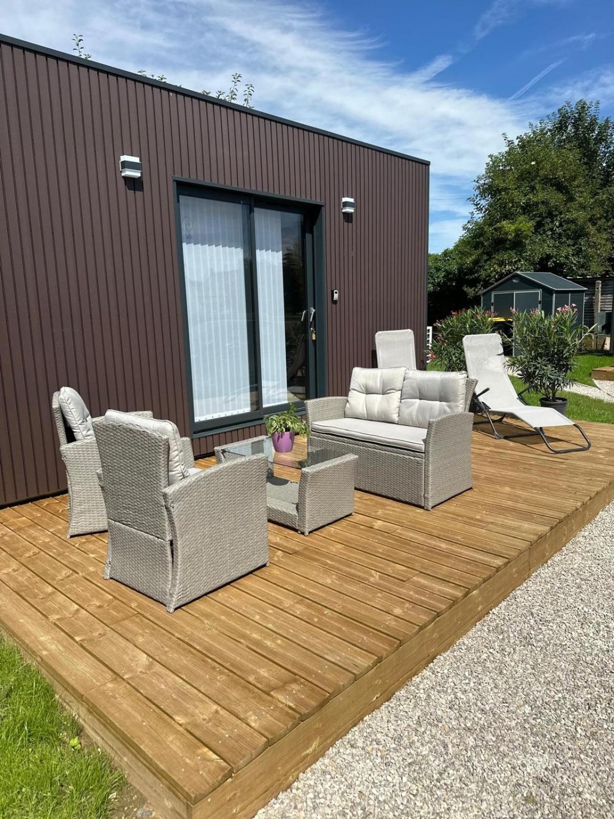 Cottage Bungalow Le St Vel' Velennes  Exteriör bild